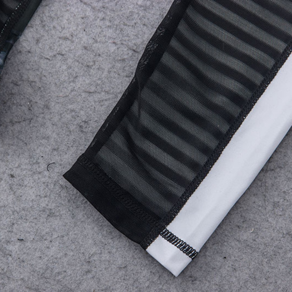 New BEBE Floral Long Leggings Yoga pants S M - Picture 8 of 8